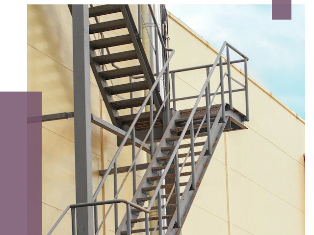 Пожарные лестницы в Клинцах от 12475 руб. — монтаж и продажа | ПРОЛЁТ-Клы