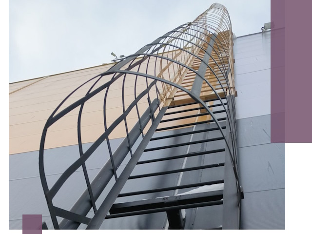 Изготовление и монтаж пожарных лестниц в Клинцах профессионально