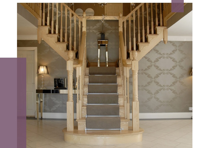 Монтаж деревянных лестниц в Клинцах от 7745 руб. 