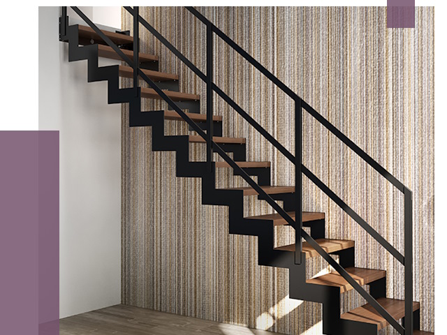 Изготовление металлических лестниц в Клинцах от 49381 руб. | ПРОЛЁТ-Клы