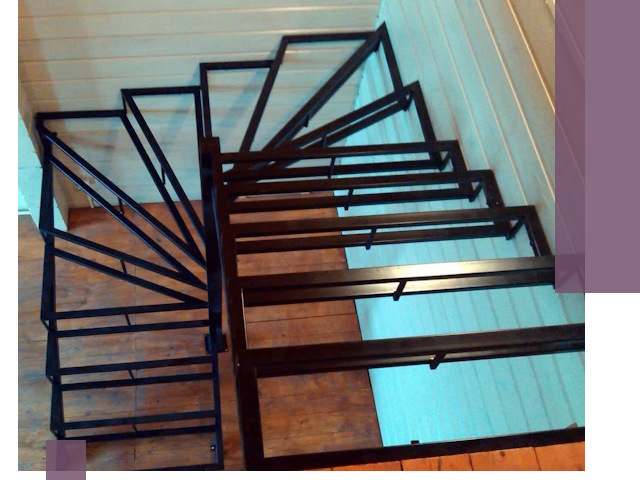 Изготовление металлических лестниц любой сложности в Клинцах
