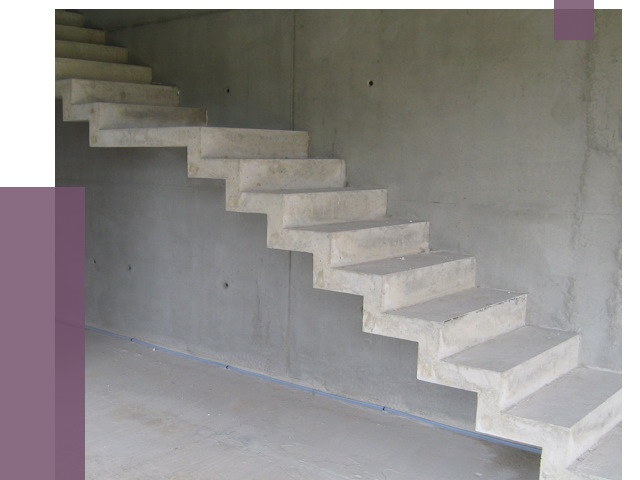 Бетонные лестницы в Клинцах от 19233 руб. под ключ | ПРОЛЁТ-Клы