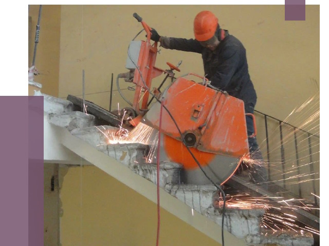 Демонтаж бетонных лестниц в Клинцах от 4678 руб. за м2 | ПРОЛЁТ-Клы