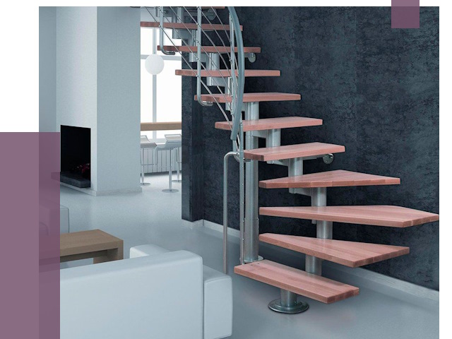 Модульные лестницы в Клинцах от 17153 руб. — купить в ПРОЛЁТ-Клы