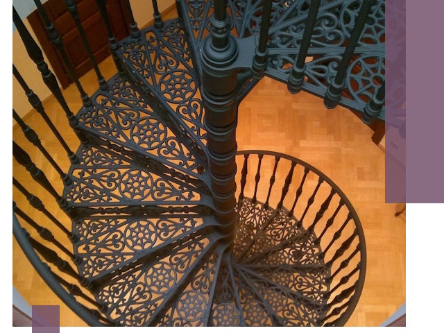 Винтовые лестницы под ключ в Клинцах: производство и монтаж