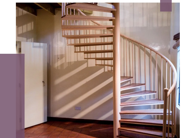 Изготовление винтовых лестниц на заказ в Клинцах от 77450 руб. | ПРОЛЁТ-Клы