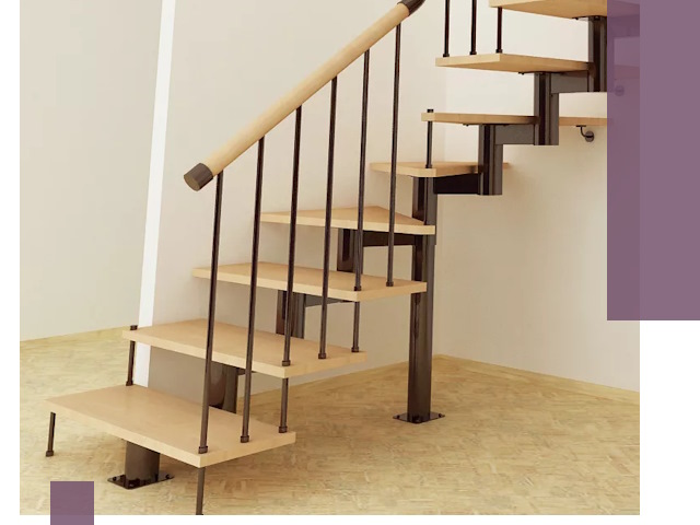 Монтаж лестниц на больцах в Клинцах — быстро и надежно