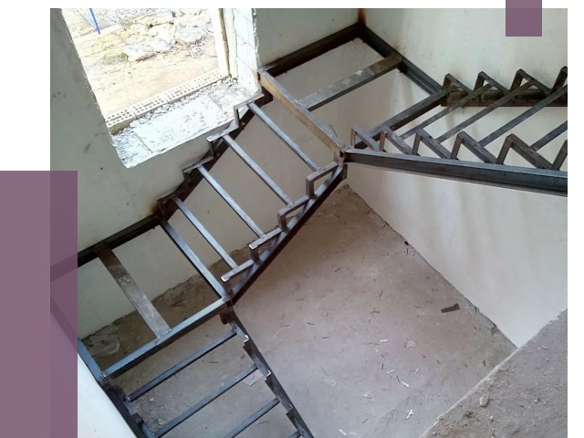 Монтаж лестниц на металлокаркасе в Клинцах от 12995 руб. — ПРОЛЁТ-Клы