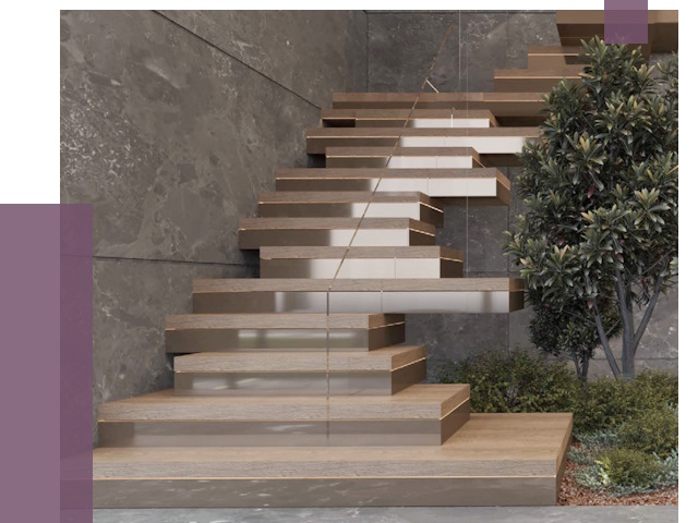 Современные лестницы в Клинцах от 14035 руб. | ПРОЛЁТ-Клы