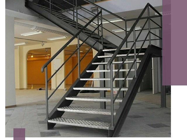 Лестницы для офиса в Клинцах: изготовление, монтаж, демонтаж