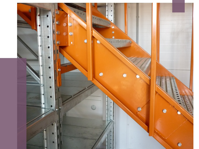 Лестницы для склада в Клинцах от 77970 руб. — решения | ПРОЛЁТ-Клы