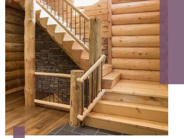 Лестницы в баню под заказ и профессиональный монтаж в Клинцах