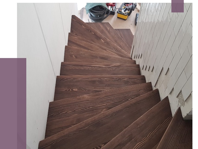 Замена ступеней лестницы в Клинцах от 8525 руб.  | ПРОЛЁТ-Клы