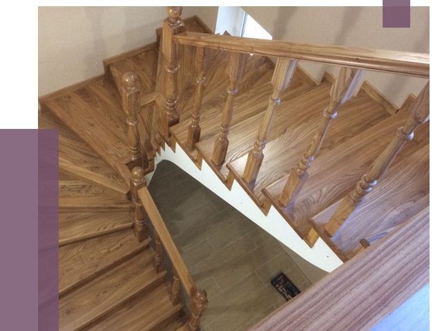 Тонировка лестниц в Клинцах от 8837 руб.  | ПРОЛЁТ-Клы