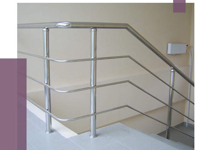 Алюминиевые перила в Клинцах от 6446 руб. под ключ | ПРОЛЁТ-Клы