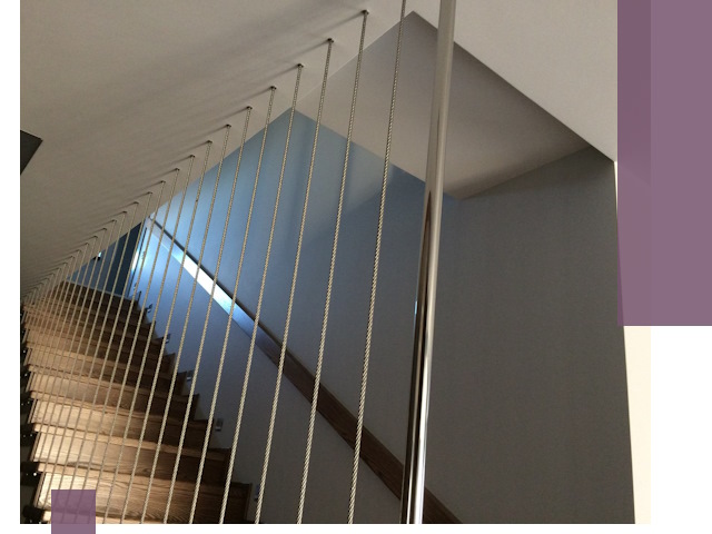 Тросовые перила под ключ в Клинцах — производство и монтаж