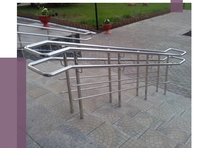 Перила для инвалидов в Клинцах от 7714 руб. под ключ | ПРОЛЁТ-Клы