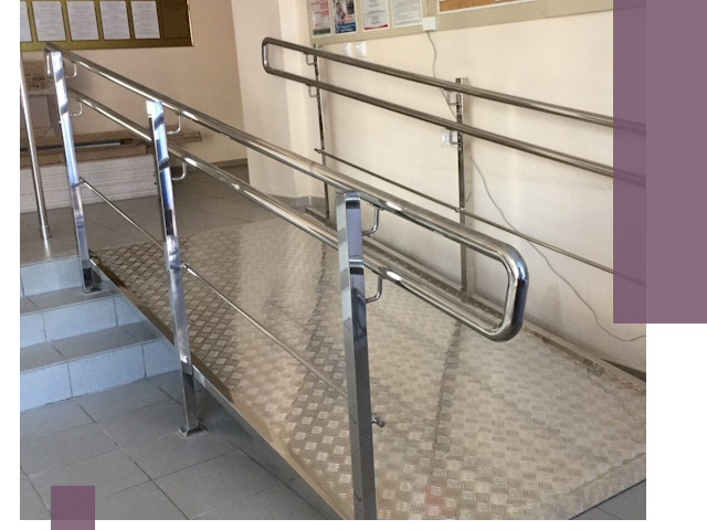 Перила для инвалидов в Клинцах — надежные поручни и ограждения