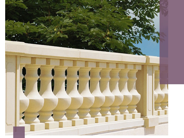 Установка балюстрады в Клинцах: изготовление и монтаж под ключ