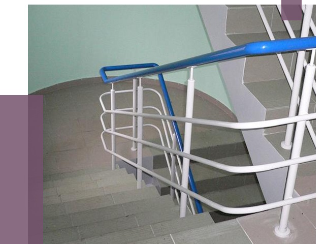 Перила в подъезде в Клинцах — установка и замена от 7537 руб. | ПРОЛЁТ-Клы