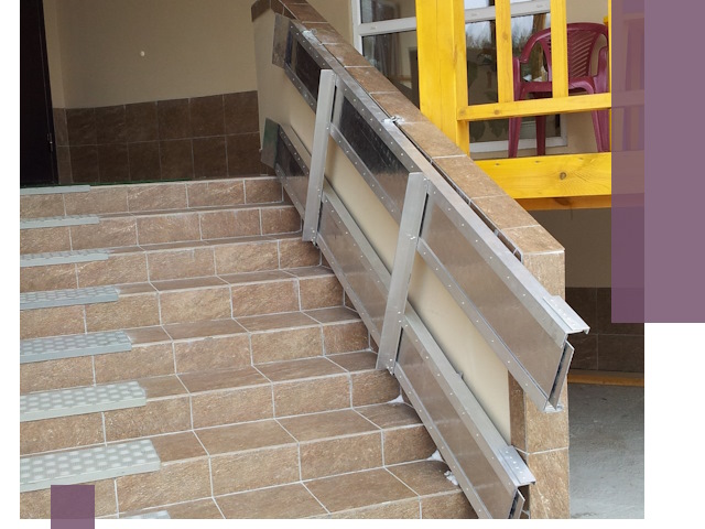 Откидные пандусы под ключ в Клинцах — монтаж и демонтаж