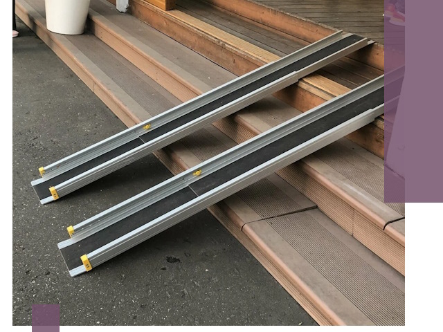 Телескопические пандусы под ключ в Клинцах — изготовление и монтаж