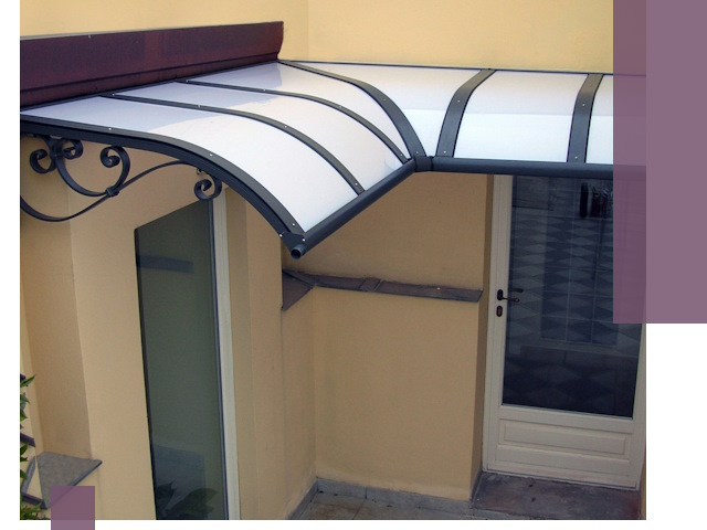 Монтаж козырьков любой сложности в Клинцах под ключ