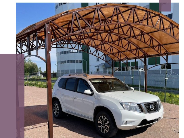 Недорогие навесы в Клинцах от 43663 руб. | ПРОЛЁТ-Клы