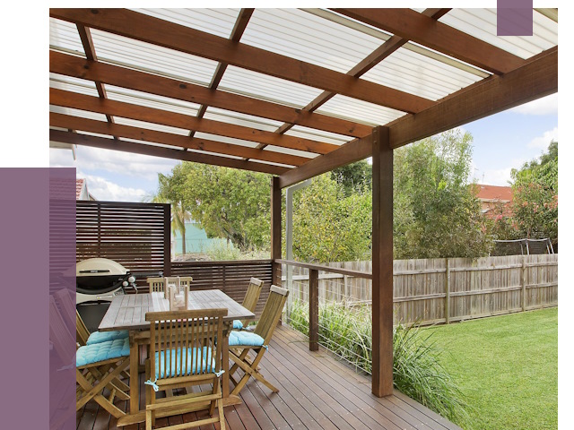 Навесы во двор в Клинцах от 12891 руб. — монтаж | ПРОЛЁТ-Клы