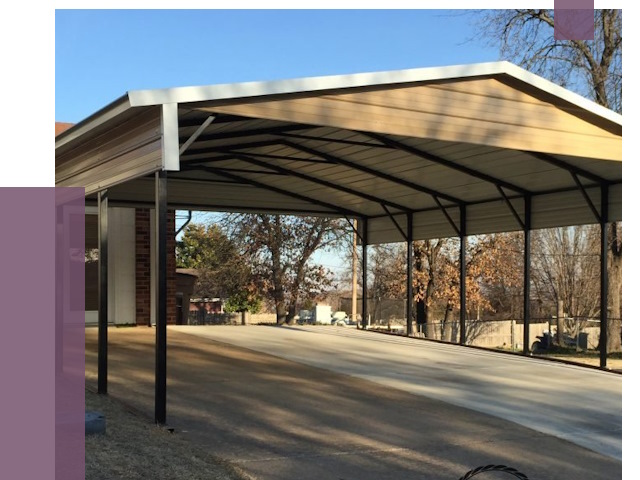 Двускатные навесы в Клинцах от 8161 руб. | ПРОЛЁТ-Клы