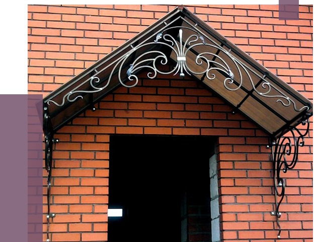 Металлические козырьки в Клинцах от 10864 руб. 