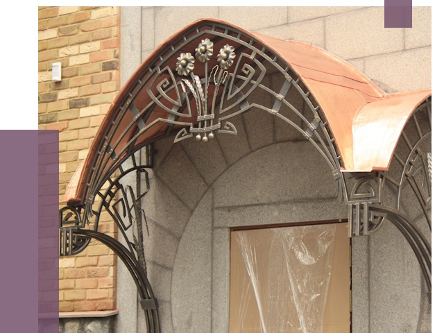 Арочные козырьки в Клинцах от 14814 руб. 