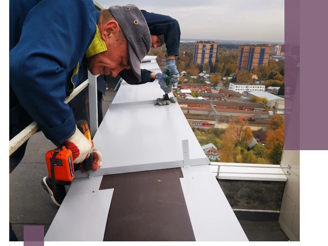 Монтаж парапетов в Клинцах — установка прочных металлических ограждений