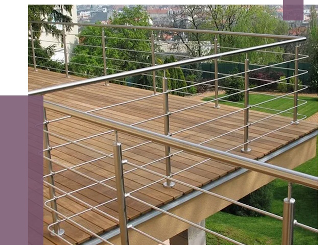 Алюминиевые парапеты в Клинцах под ключ от 7901 руб. 