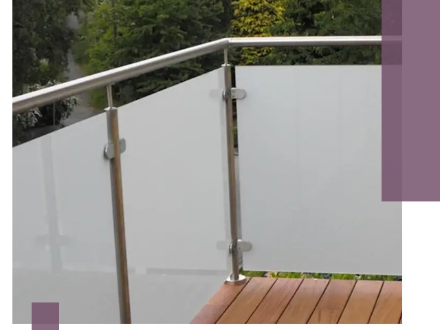 Алюминиевые парапеты для балконов и террас в Клинцах