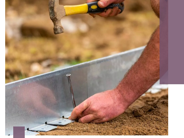 Монтаж металлических бордюров в Клинцах быстро и качественно