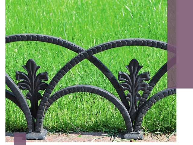 Декоративные металлические бордюры под ключ в Клинцах