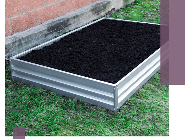 Металлические бордюры для грядок в Клинцах: прочность и аккуратность