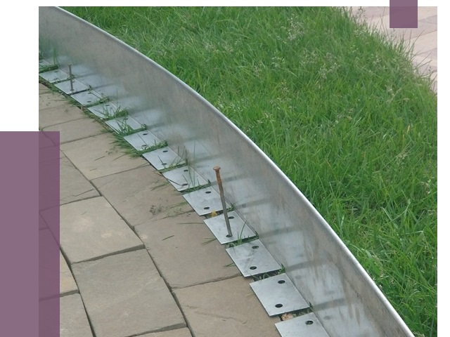 Металлические бордюры для тротуаров в Клинцах от 8837 руб.