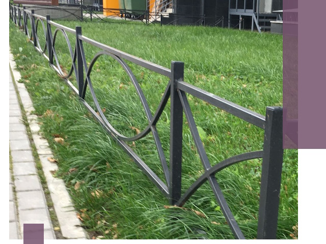 Газонные ограждения из металла в Клинцах — монтаж и продажа
