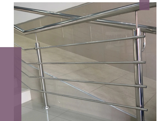 Изготовление поручней из нержавеющей стали в Клинцах